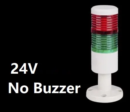 

GJB-369 индустриальная 2-слойная красная безопасная Сигнализация лампа-диск Базовая светодиодная сигнальная лампа 12/24 В переменного тока 220 В без зуммера