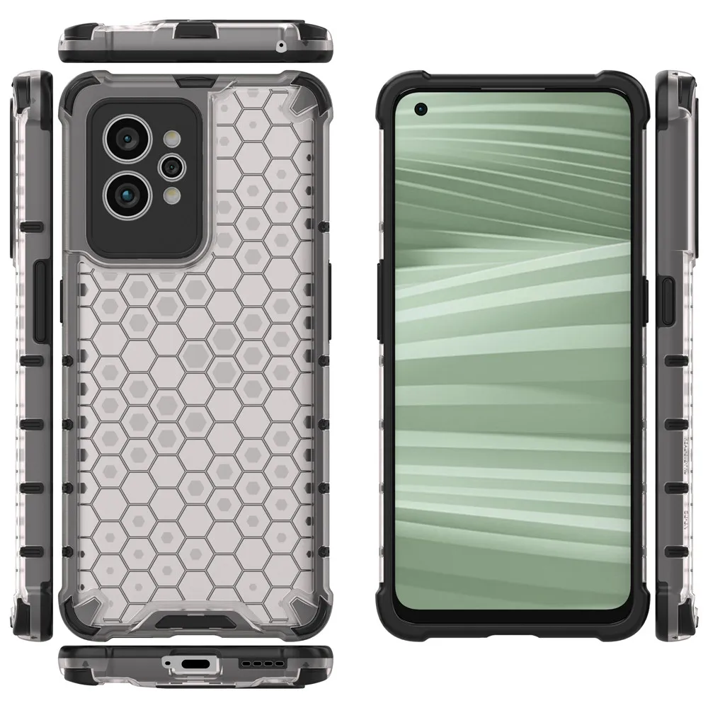 shockproof tpupc hard pc back cover on for realme gt2 pro gt2pro gt2 phone cases coque fundas free global shipping