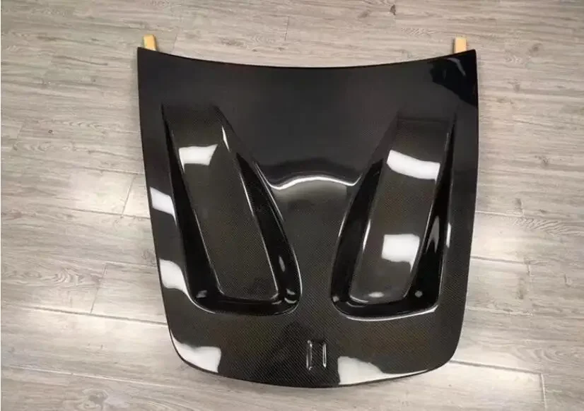 Передний бампер из углеродного волокна капот двигателя вентиляционная крышка