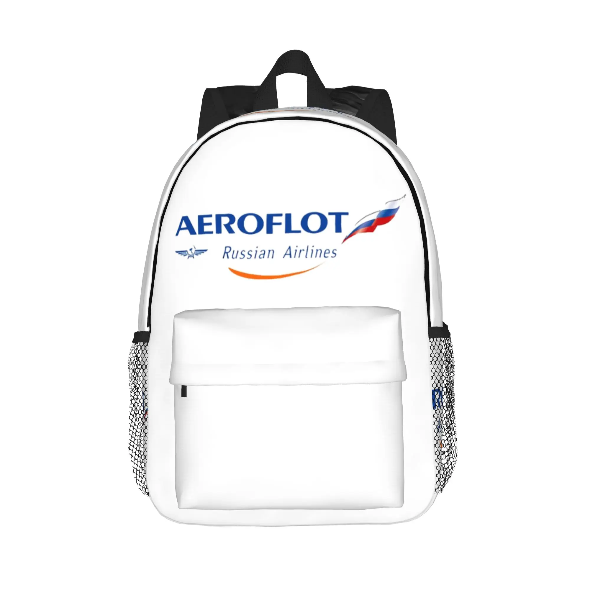 Фото Рюкзак Aeroflot Aviation Russe Pilote Aerospace Aviateur, хит продаж, повседневный рюкзак для мальчиков и девочек, школьная сумка, сумка через плечо №1