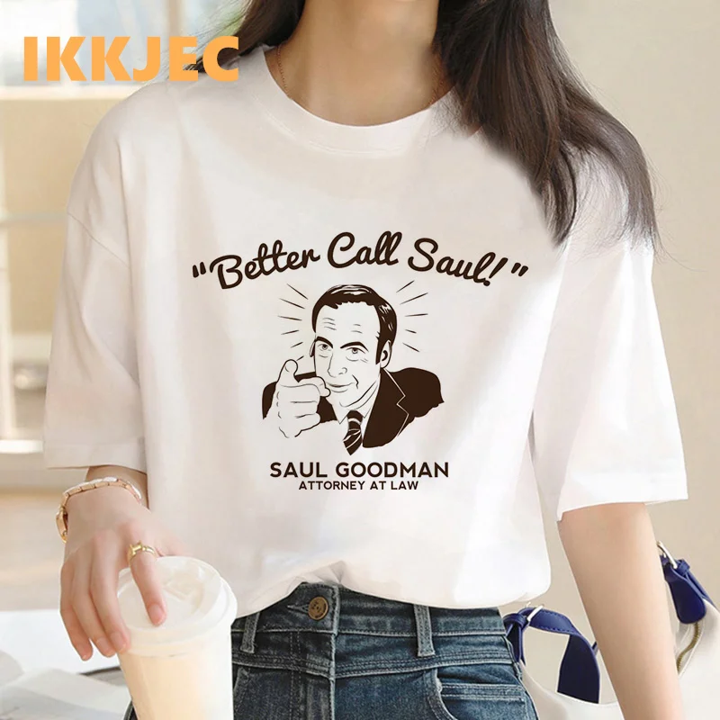 

better call saul t shirt clothes women couple aesthetic harajuku japanese 2022 tshirt crop top ulzzang tumblr