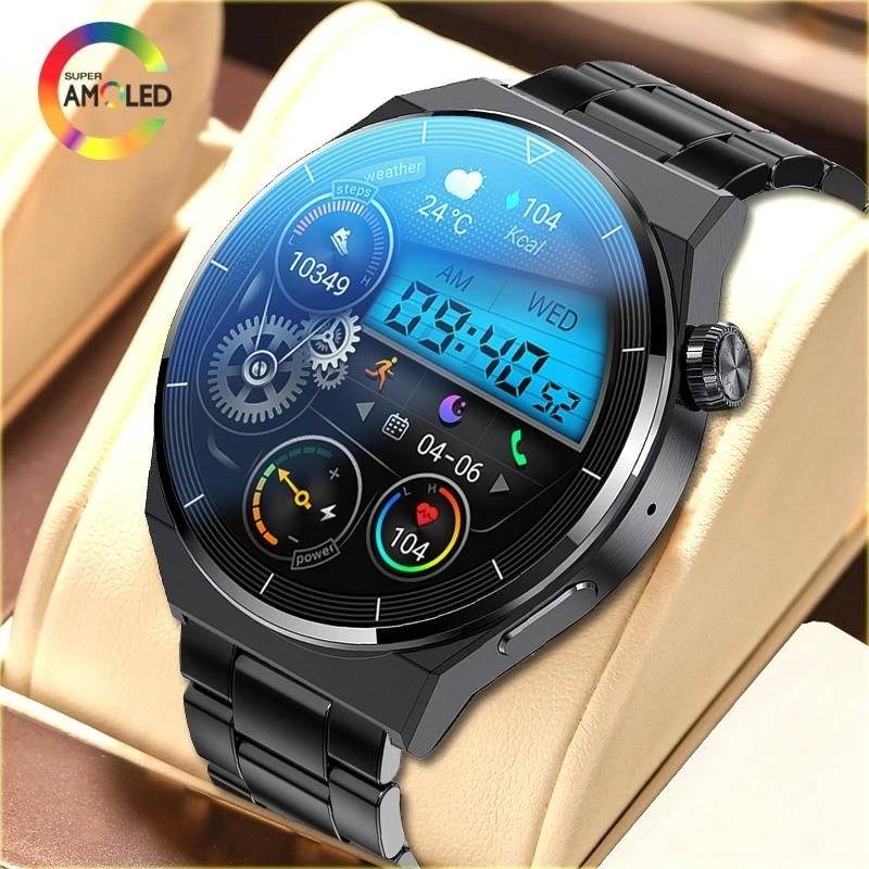 

Men Smart Watch 2023 New GT3 Pro NFC Waterproof Sport Fitness GPS Tracker HD Bluetooth Call Smartwatch Man For HUAWEI Xiaomi IOS
