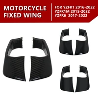 for yamaha yzf r1 2015 2022 yzf r6 2017 2022 r1m 2015 2022 motorcycle aerodynamic winglets windshield fairing wing