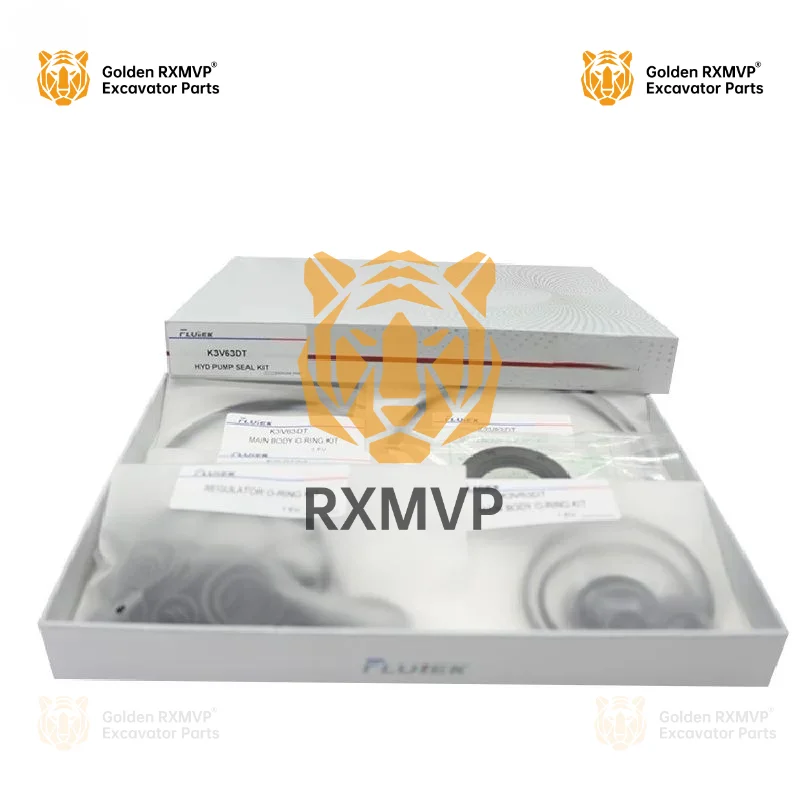 Ремкомплект уплотнений гидравлического насоса Kawasaki K3vdt для главного экскаватора