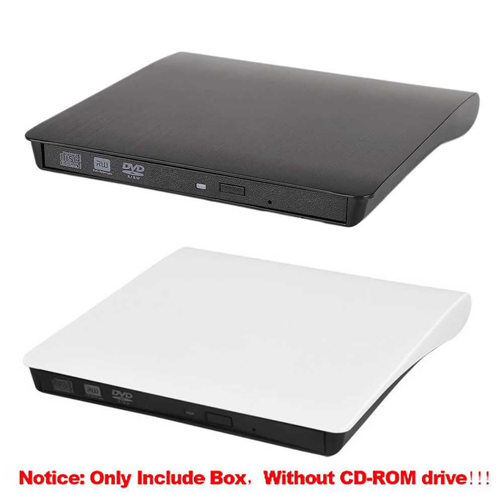 Фото Внешний корпус для оптического привода USB 3.0 SATA 5 Гбит/с 12,7 мм для DVD/CD-ROM RW-плееров, для ноутбуков и настольных ПК №1