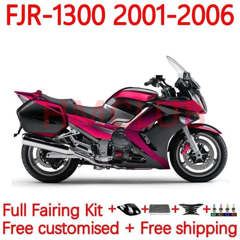 

Корпус для YAMAHA FJR 1300 A C FJR-1300 FJR1300 2001 2002 2003 2004 2005 FJR1300A 01 02 03 05 06 обтекатель 36No. 2006 металлический красный