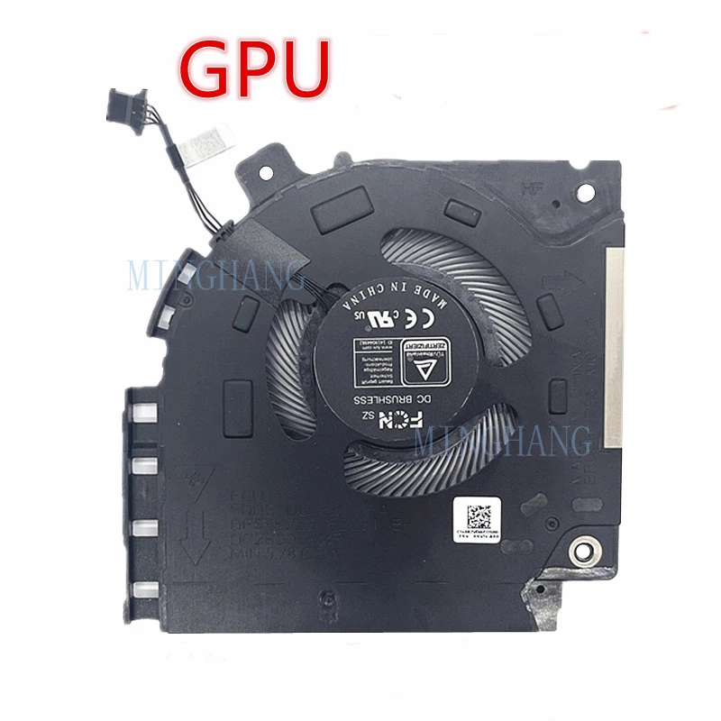 Фото Новый вентилятор для процессора и графического процессора Dell Alienware X15 R1 P111F 082VD4 0V0G61 02H5HD 07M2CV №4