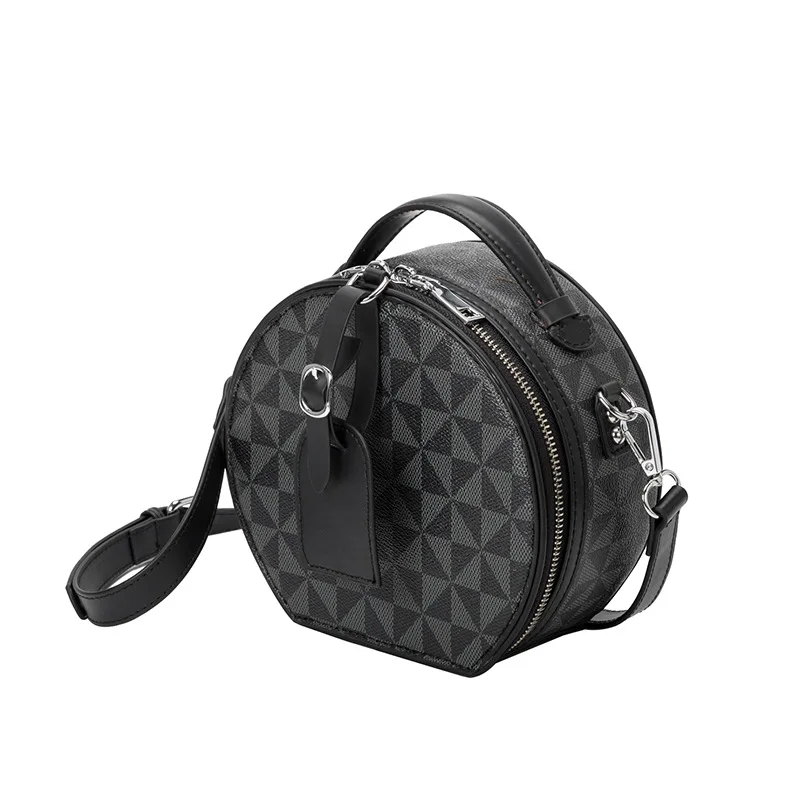 

Fashion round Pie Bag Printed Women's Bag Popular Style One-Shoulder Crossboby WomenTrendy Luxury Handbags Women Bags Designer