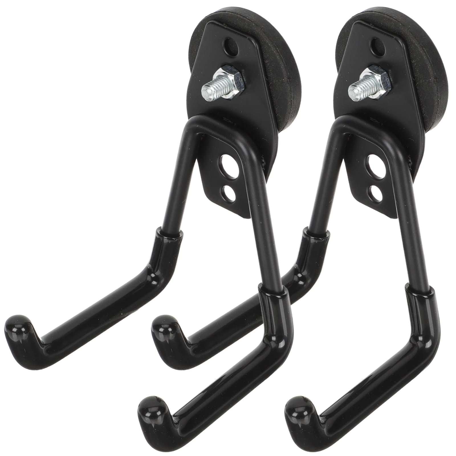 

2 Pcs Coat Hanger Ski Connector Wall Mount Shelf Snowboard Fixed Hook Iron Display