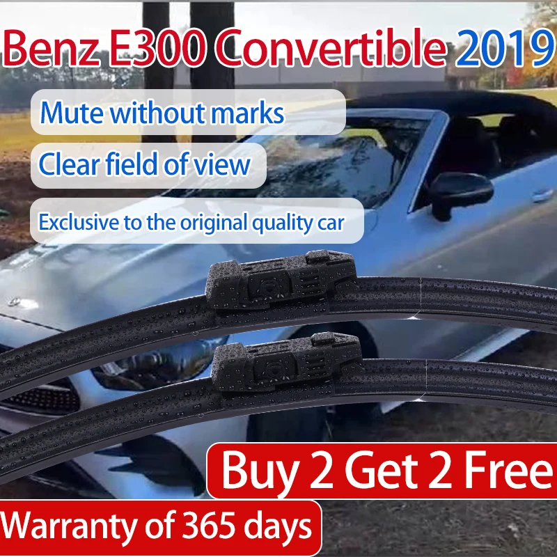 

ShangKeWen Boneless Silicone Windshield Wiper Blade For Benz E300 Convertible Universal Rubber Wipers Mercedes-Benz Accessories