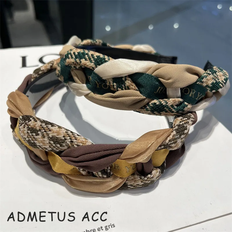 

Vintage hair band, female texture, temperament, hair clip, face wash, hair band, wide brim, hair pressure band, female