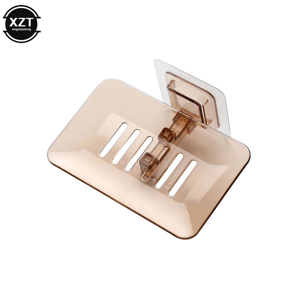 

Прозрачный пластиковый держатель мыла с присоской