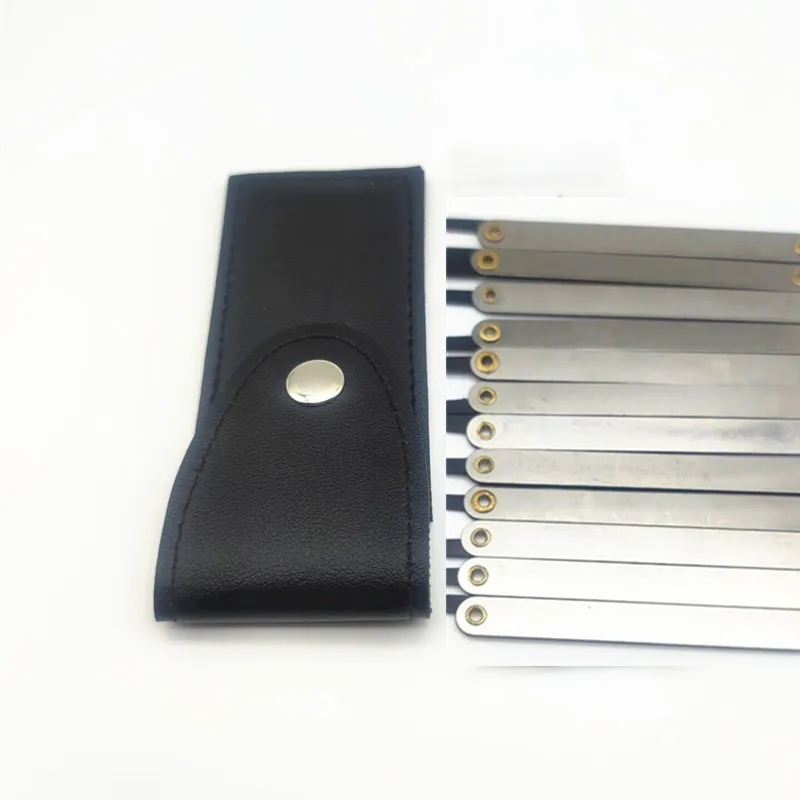 

15pcs Lock Set Broken Practice Tools,Stainless Steel Locksmith Tool for Training