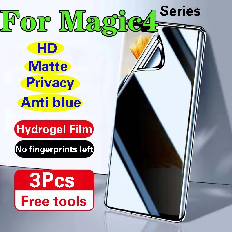 Защитная пленка Magic4Ultimate для экрана Honor Magic 4Pro матовая Гидрогелевая Mgaic4 HD мягкая