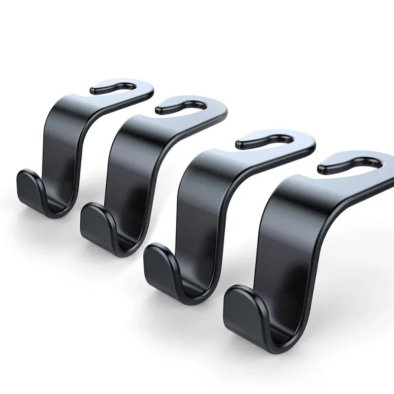 

Крючки для автомобильных сидений, скрытые многофункциональные крючки для хранения на заднем сиденье, простая установка, прочные несущие аксессуары для салона автомобиля