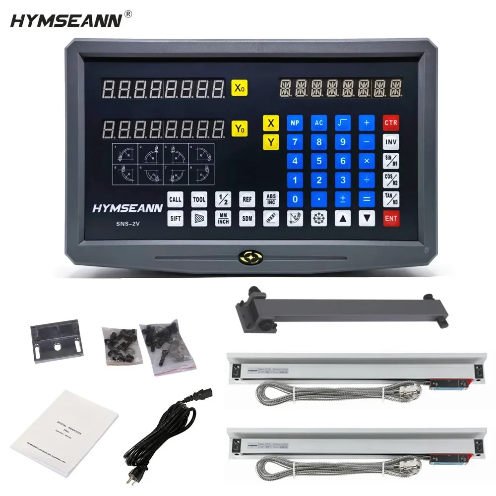 

HYMSEANN SNS-2V Комплект DRO для фрезерного станка