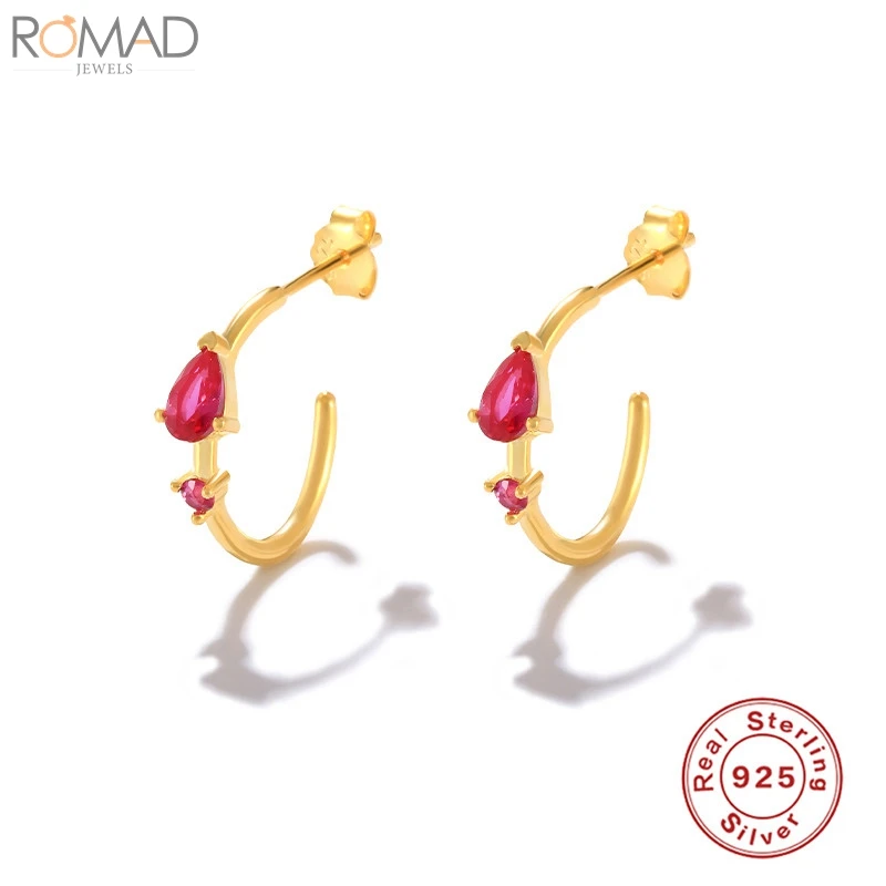 

Женские серьги-гвоздики с фианитом, серебро 925 пробы