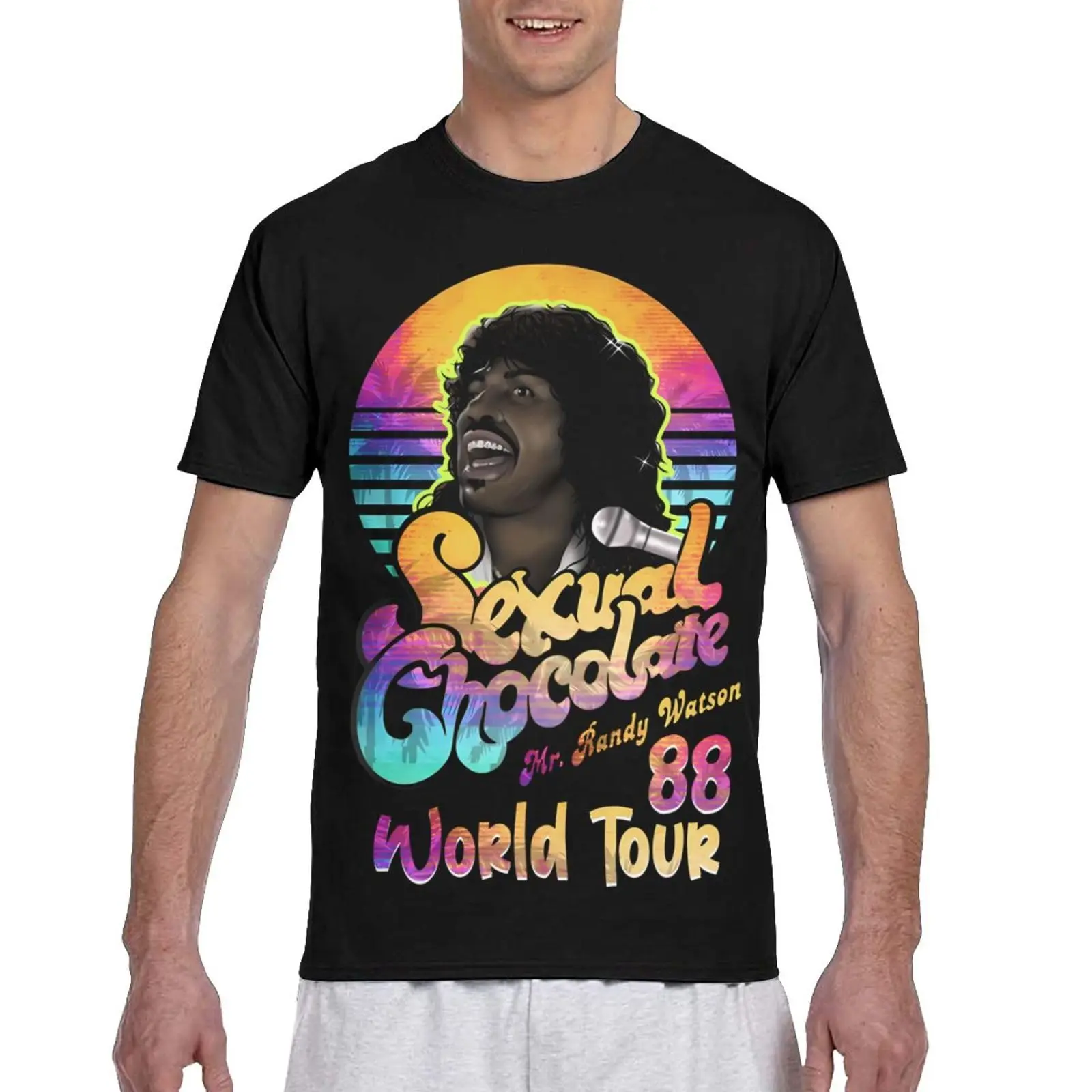 Футболка Мужская Летняя Повседневная Свободная футболка с коротким рукавом и