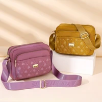 small women shoulder bag nylon ladies crossbody bags girls purse handbags female messenger bag golden yellow hardware