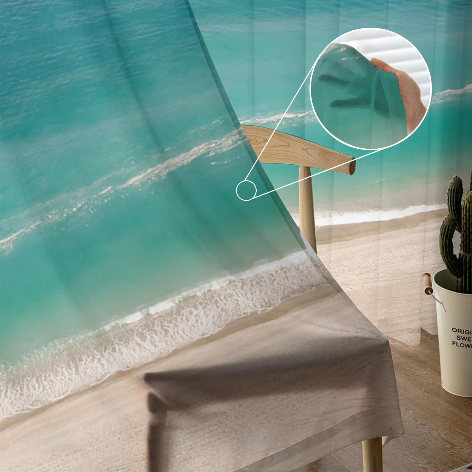 Золотые пляжные тюлевые занавески для гостиной спальни современные вуали кухни