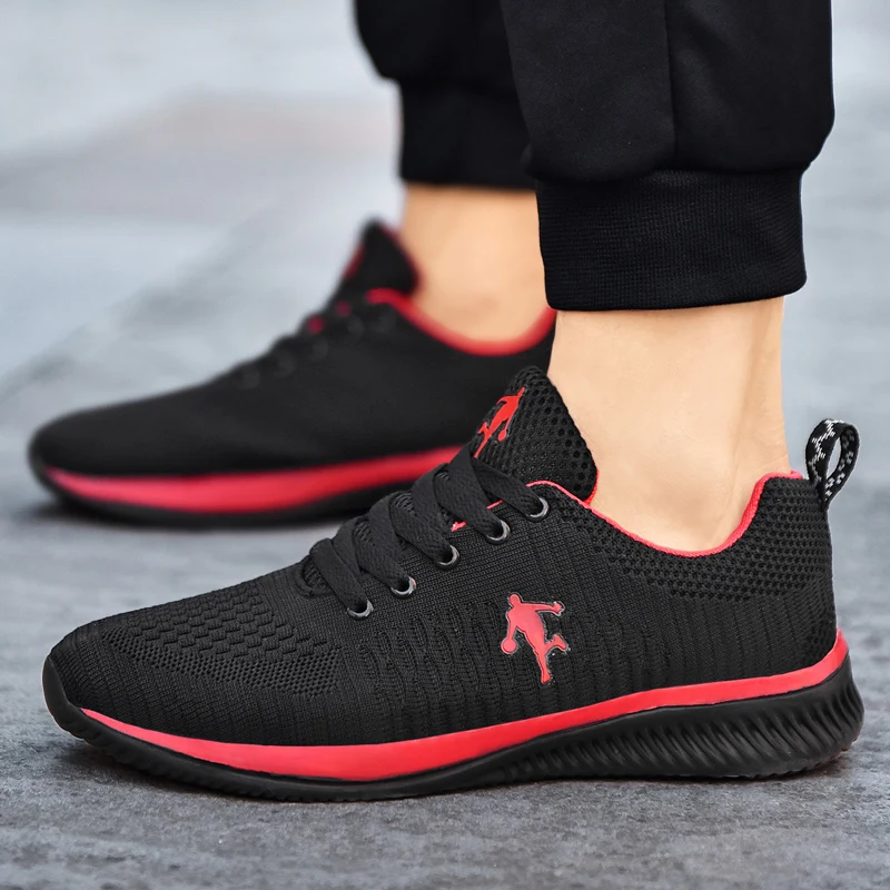 Men Sneakers Male Running Shoes Women Sport Shoes Mesh Breathable Gym Sneakers for Men Walking Shoes Outdoor Mens Athletic Shoes