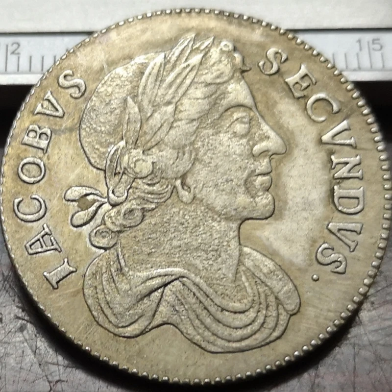 (1685-1687) Англия 1/2 Пенни-Джеймс ИИ копия редкая монета