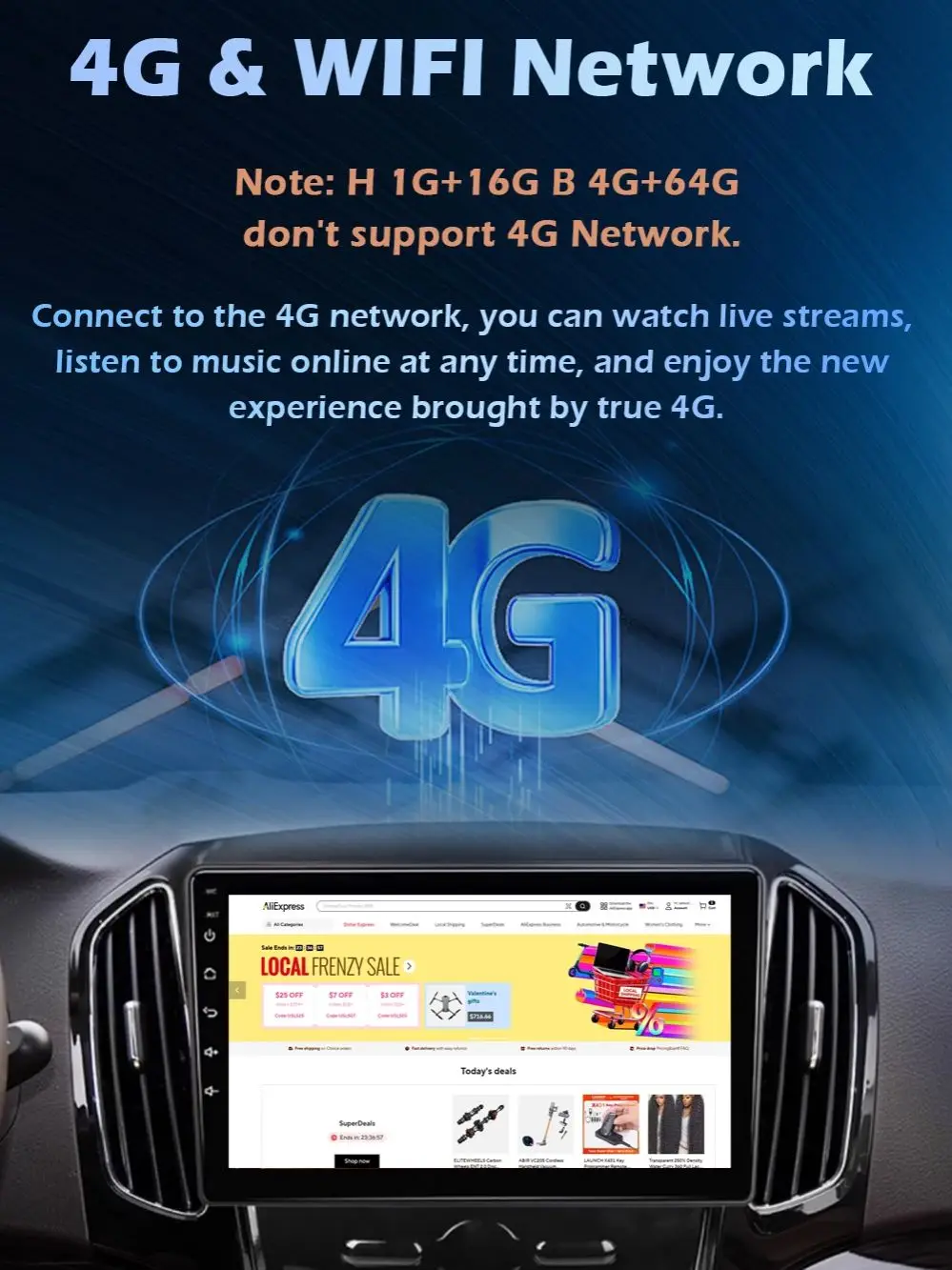 Фото 9-дюймовый беспроводной навигатор CarPlay GPS для Kia Cerato 1 LD 2004-2008, автомобильная мультимедийная система с Android 16, DSP, стерео, Bluetooth, 4G, Wi-Fi №3