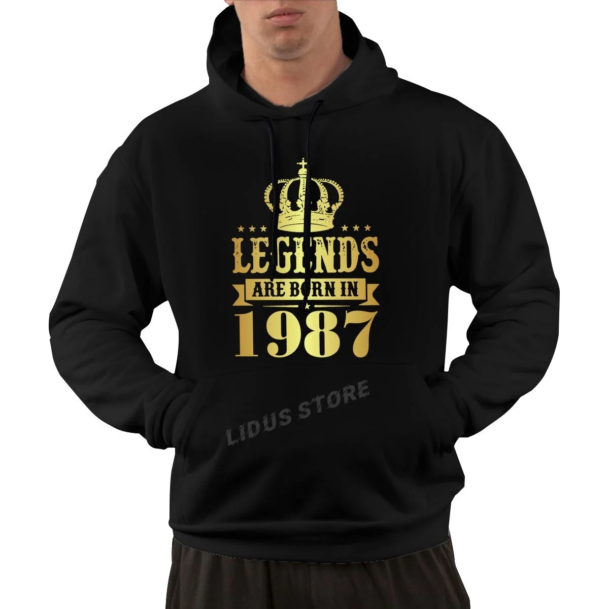 

Legends Are Born In 1987 35 Years For 35th Birthday Gift Hoodie Sweatshirt Harajuku Streetwear 100% Cotton Men's Hoodies