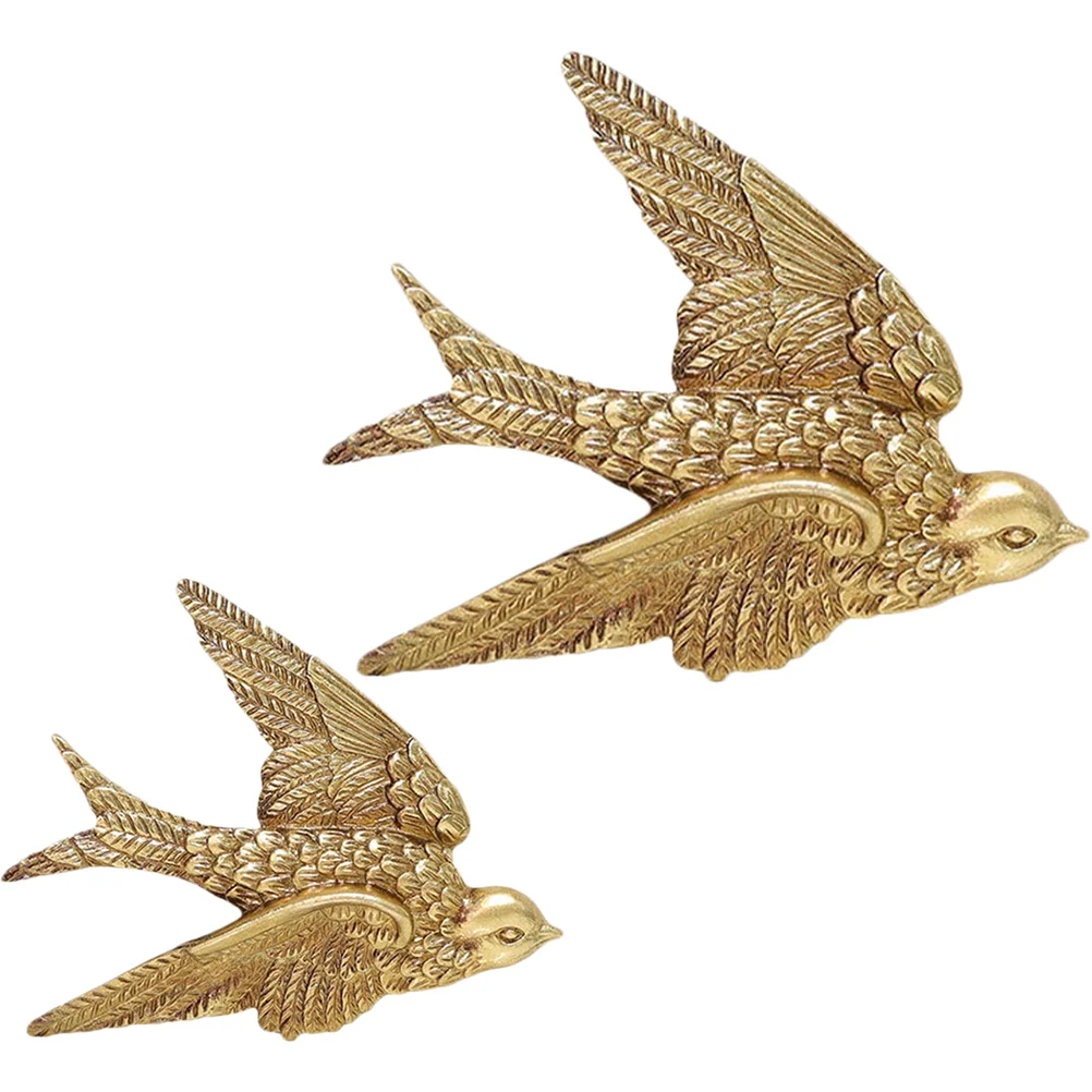 

Wall Swallow Hanging Adornmentdecor Garden Design Pendant Home Ornament Craft Resin Decoration Retro