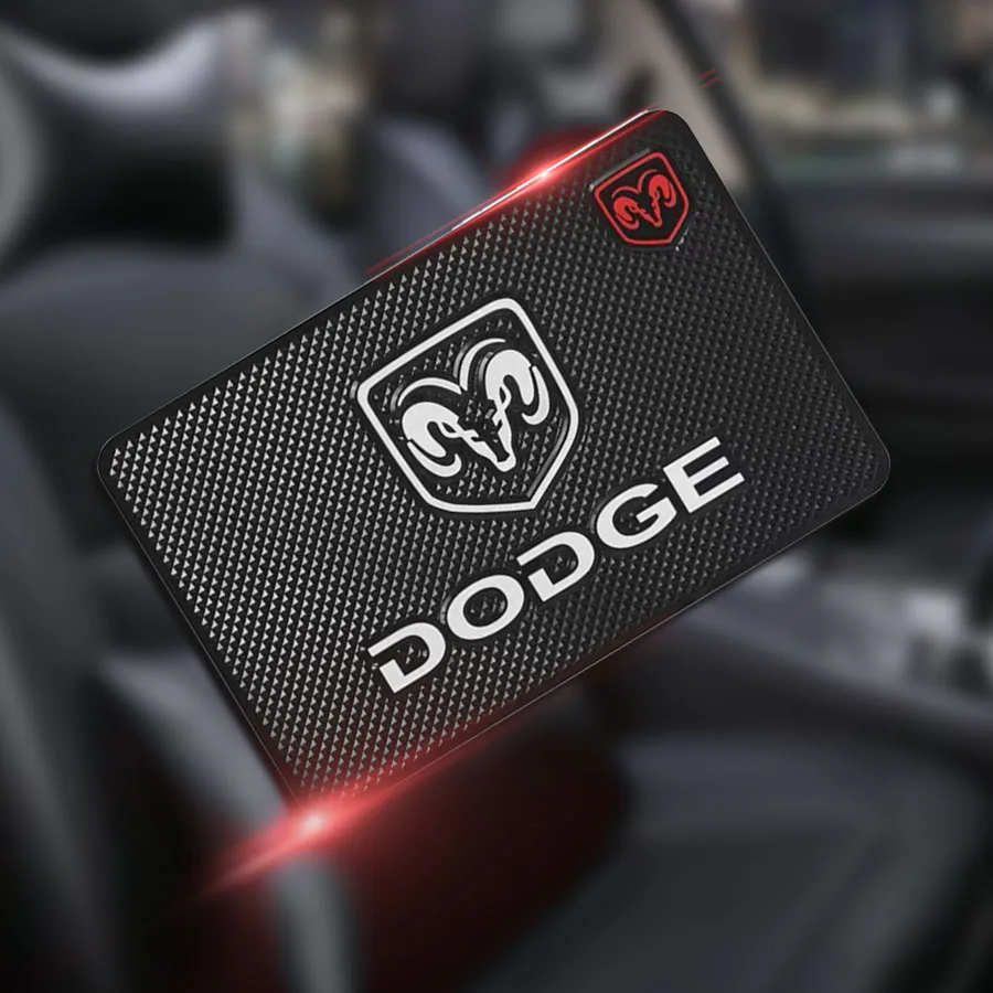 

Car Non-Slip Mat Auto Silicone Interior Dashboard Phone Anti-Slip Pads For Dodge Journey Charger Durango Avenger Dart Challenger