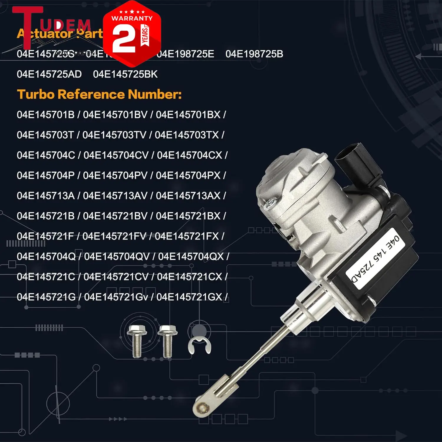 Привод турбокомпрессора 04E 145725 AD S применим к Audi Volkswagen