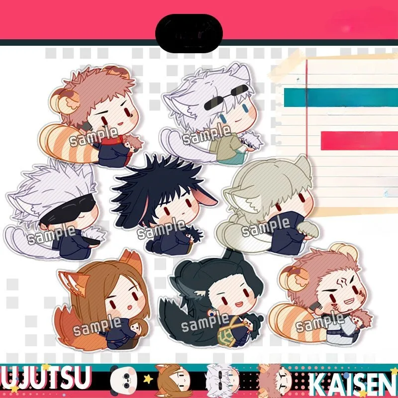 Брелок для ключей юютсу каaisen Сатору годжо гету сугуру инумаки тоге Аниме