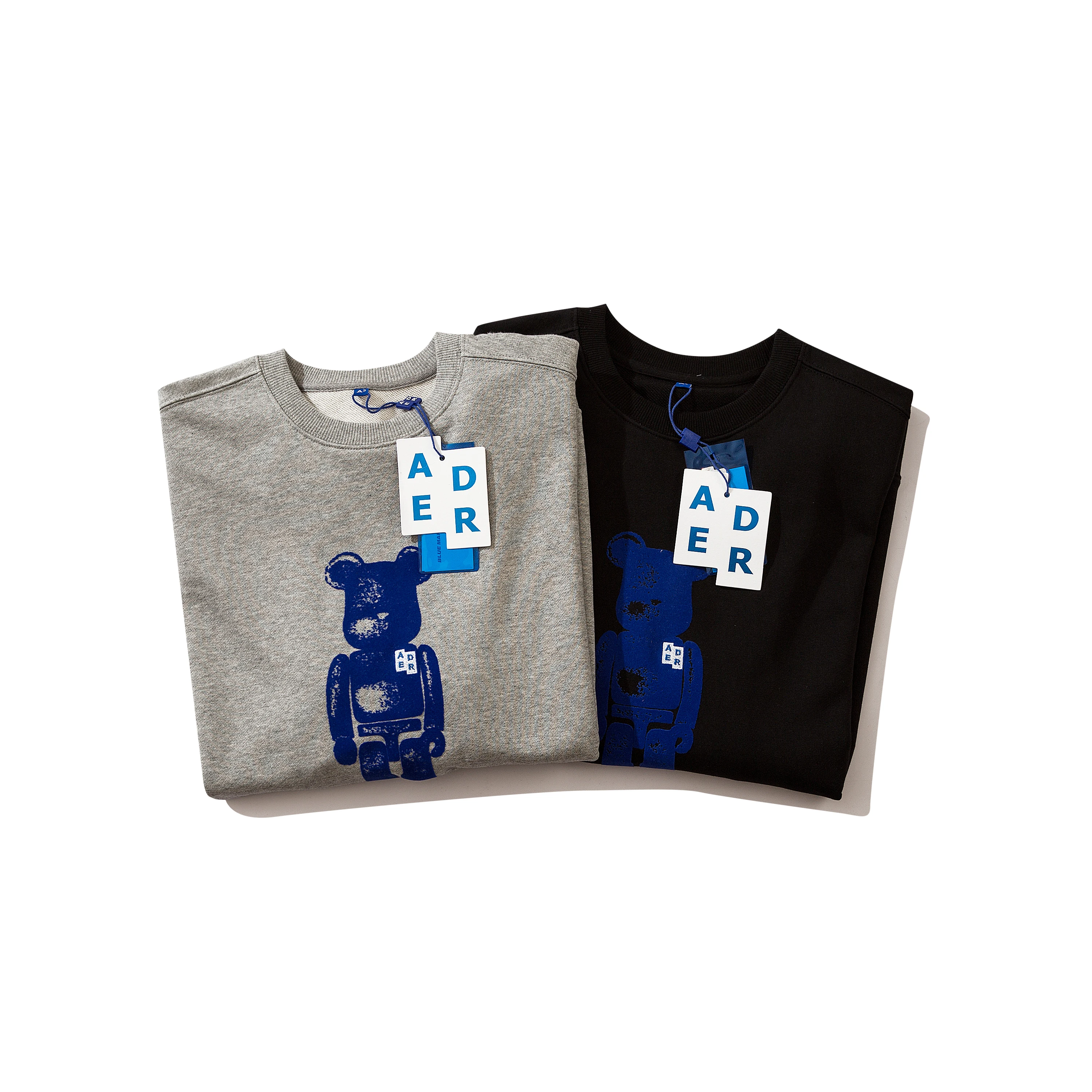 ADER New cotton all-match couple's round neck sweater