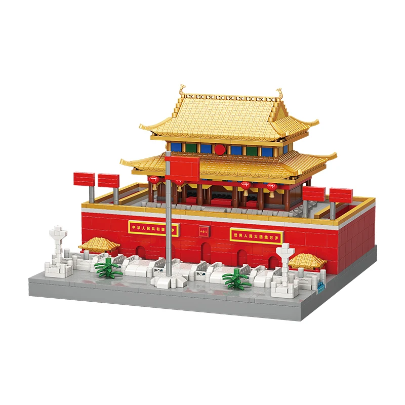 Архитектурный 3D пазл-конструктор TIAN AN Мужская башня Сборная модель сделай сам