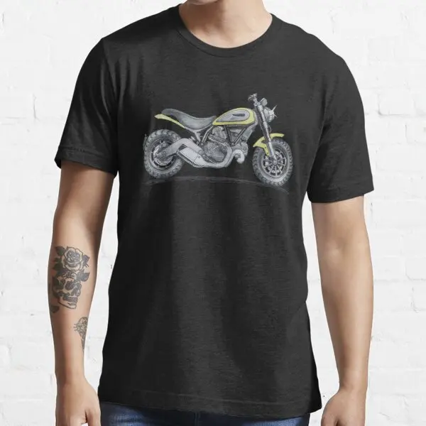Футболка Ducati Scrambler для KTM Cagiva Jawa Benelli Suzuki KYMCO MV |