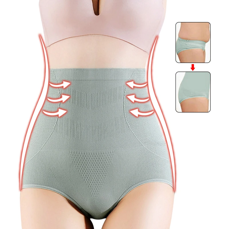 

Sexy Panties Women High Waist Slimming Briefs Female Solid Underpants Body Shaper Slimming Butt Lifter Shapewear M to 3XL