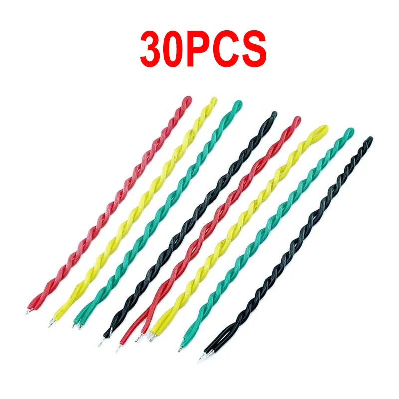 

30PCS FPV Drone Quadcopter Super Soft Silicone Cable 15cm 30AWG Connecting Wire for Receiver Flight Controller Image Transmitter