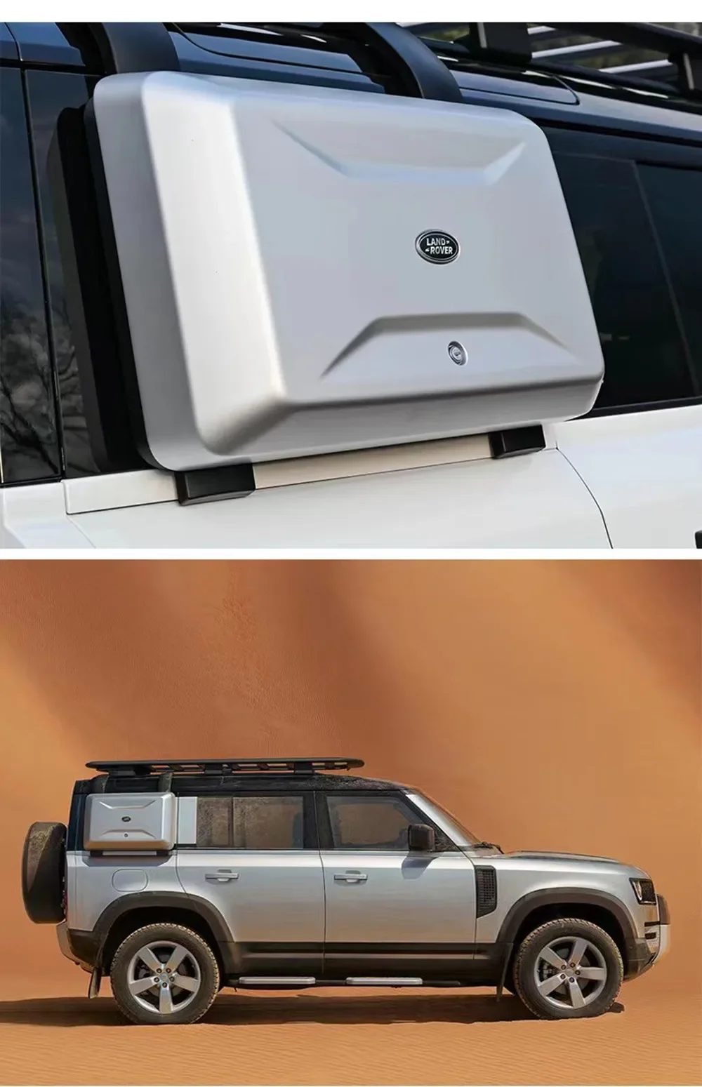 Для 2020 2021 2022 Land Rover Verdediger Auto-Onderdelen Kofferbak Kant Gereedschapsdoos Reisbagage Koffer