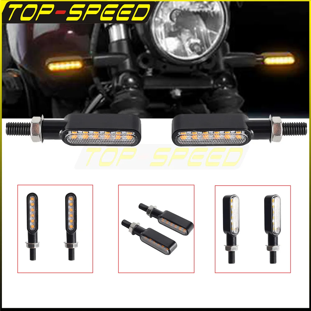 Фонари поворота для мотоцикла, фонари для Harley Sportster MX250 XR750 883 1200 SX250 Street 500 750 FXDB