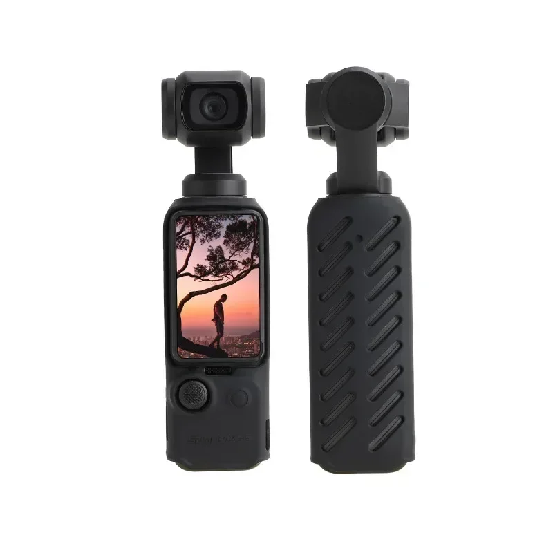Фото Для DJI Osmo Pocket 3, моющийся мягкий силиконовый защитный чехол с защитой от падения, чехол для тела, аксессуары для подвеса SKin Osmo Pocket 3, аксессуары №1