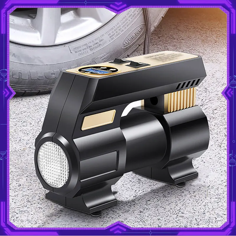

Portable Car Air Pump Electric Tire Inflator Pump 12V Digital Air Compressor Auto Tyre Pumb for Automobile Motorcycle Bicycle