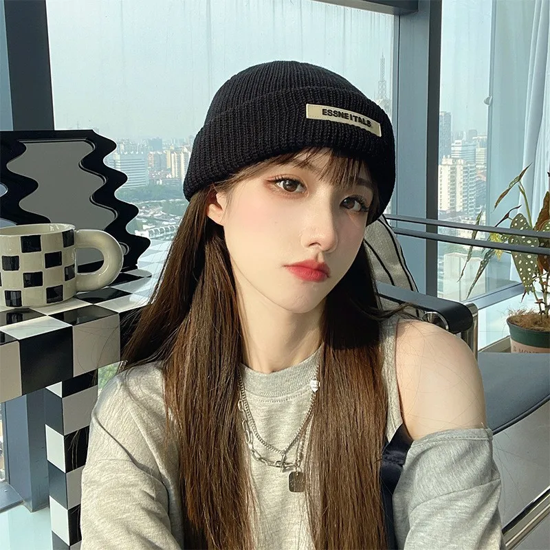 

2022 Spring New Beanie Hat, Essentials Fashion Casual Men's And Women's Knitted Hats Outdoor Sports Pullover Caps