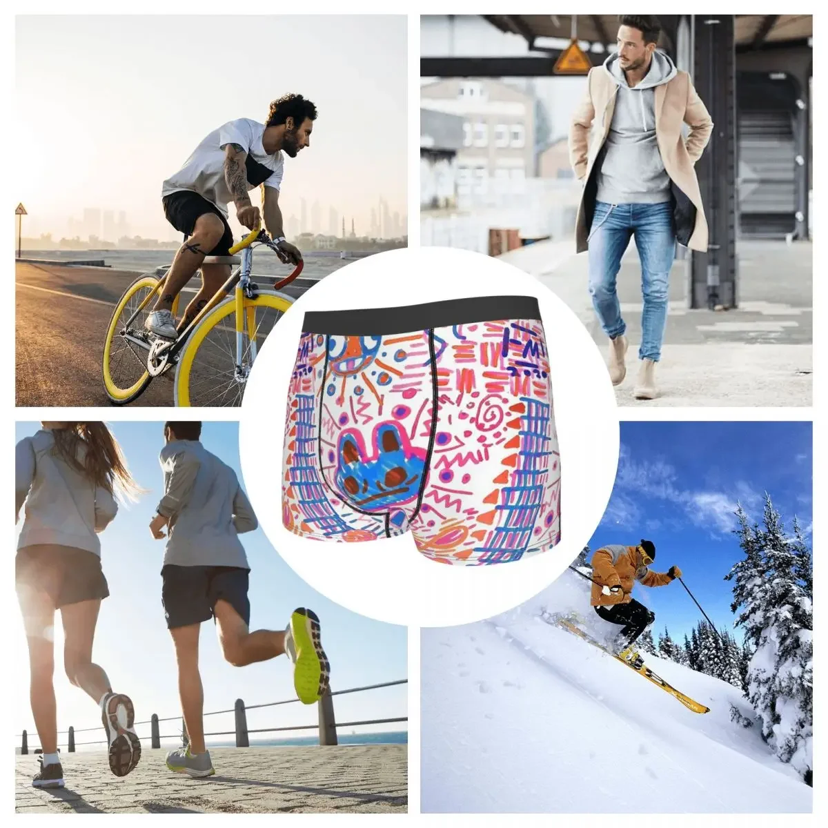 Buni Prinz от Hivemindofwaspz для рисования граффити милые художественные трусы дышащие