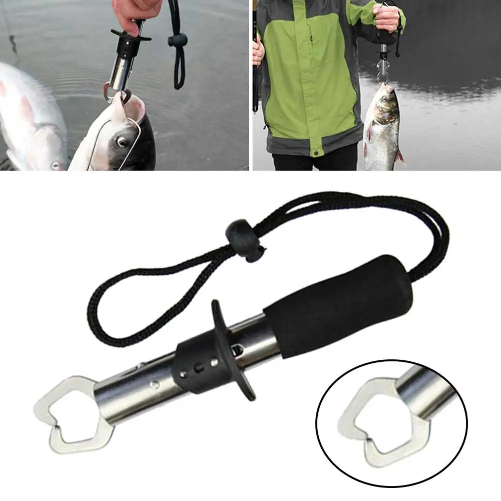 

Control Clamp Straight Handle Multifunctional Tackle Tools Sea Fish Grip Accessory Portable Stainless Steel Anti Slip Outdoor