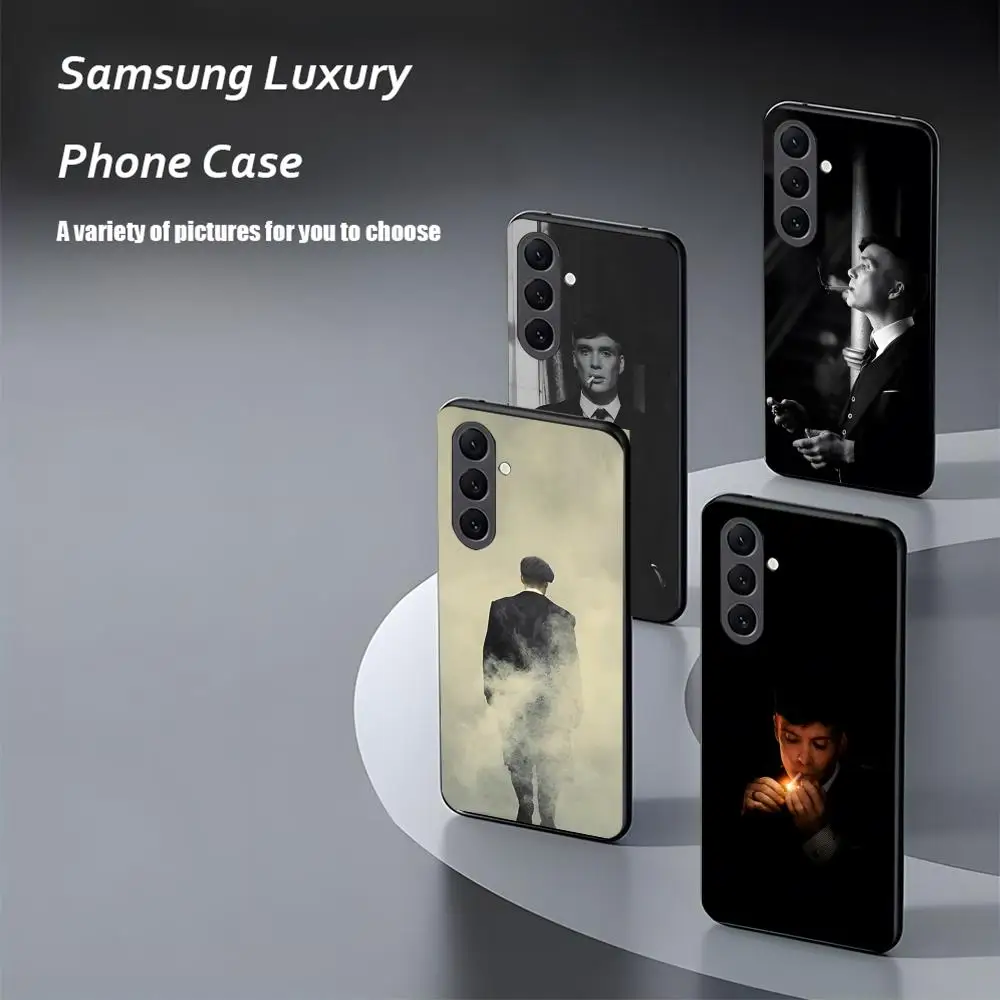 Чехол для телефона Peaky B-Blinders Tommy TV Hot Samsung Galaxy S25 S24 S23 S22 S21 S20 Plus Ultra Note20 мягкий черный