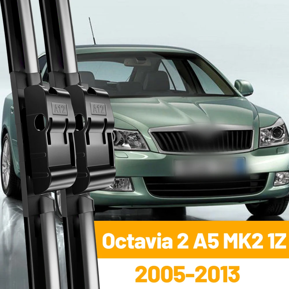 

Автомобильные передние щетки стеклоочистителя для Skoda Octavia 2 A5 MK2 1Z 2005 2006 2007 2008 2009 2010 2011 2012 2013 аксе...