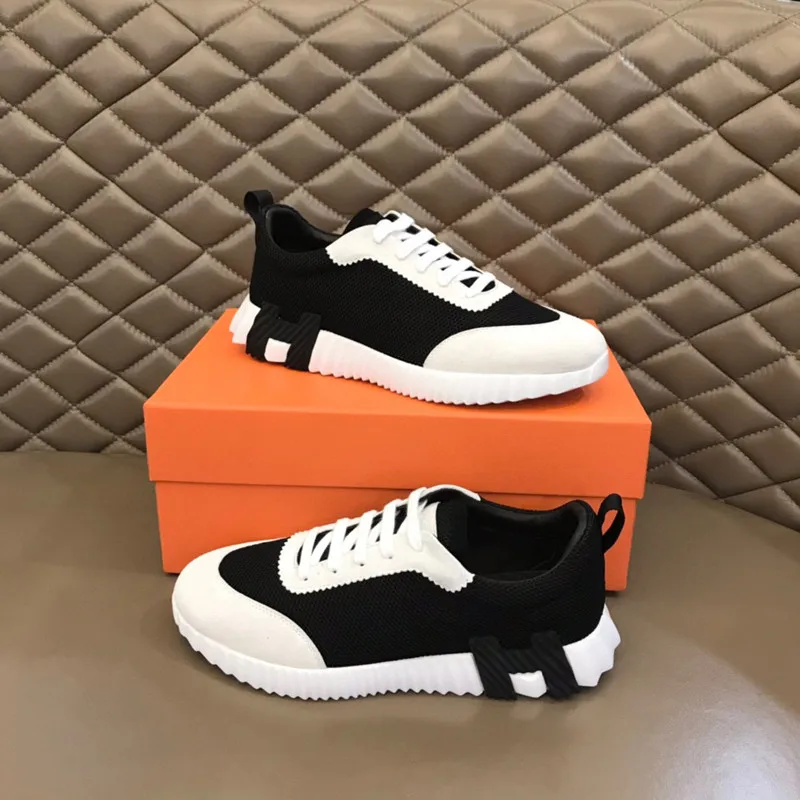 

Mens Paris luxury Genuine Leather Casual shoes Cotton cloth Lace-up Fashion classic sports shoes Running fashion Designer brand