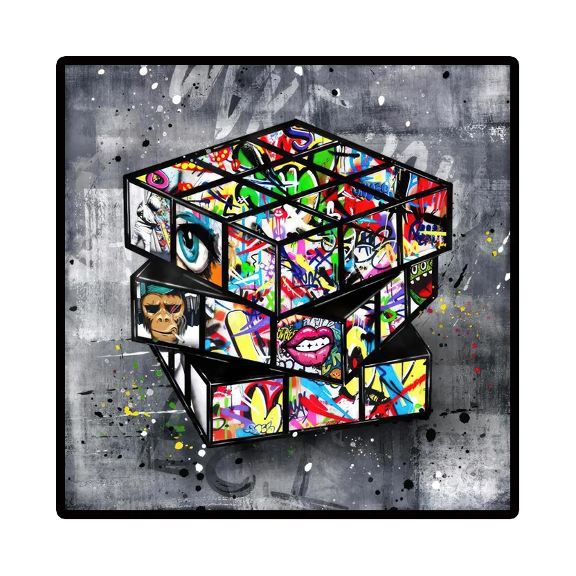 

Картина на холсте DHRM Волшебные блоки