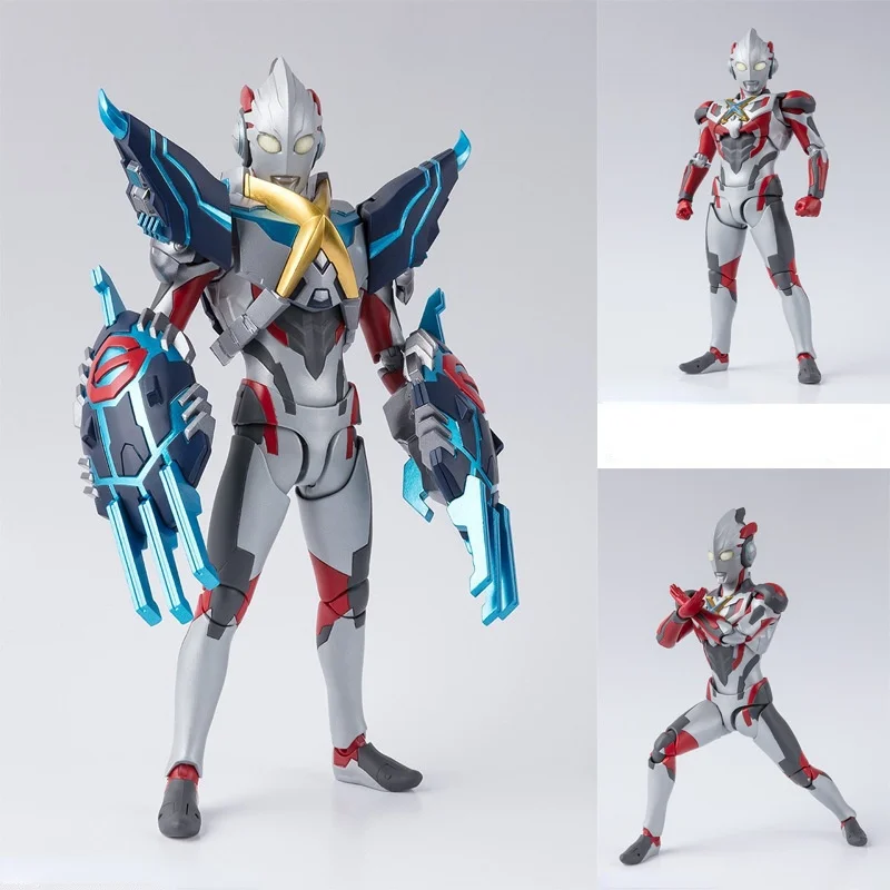 

15cm WD Ultraman X Gomora Armor Action Figures Movable Joints Hand Do Model Furnishing Articles Children's Assembly Doll Toys