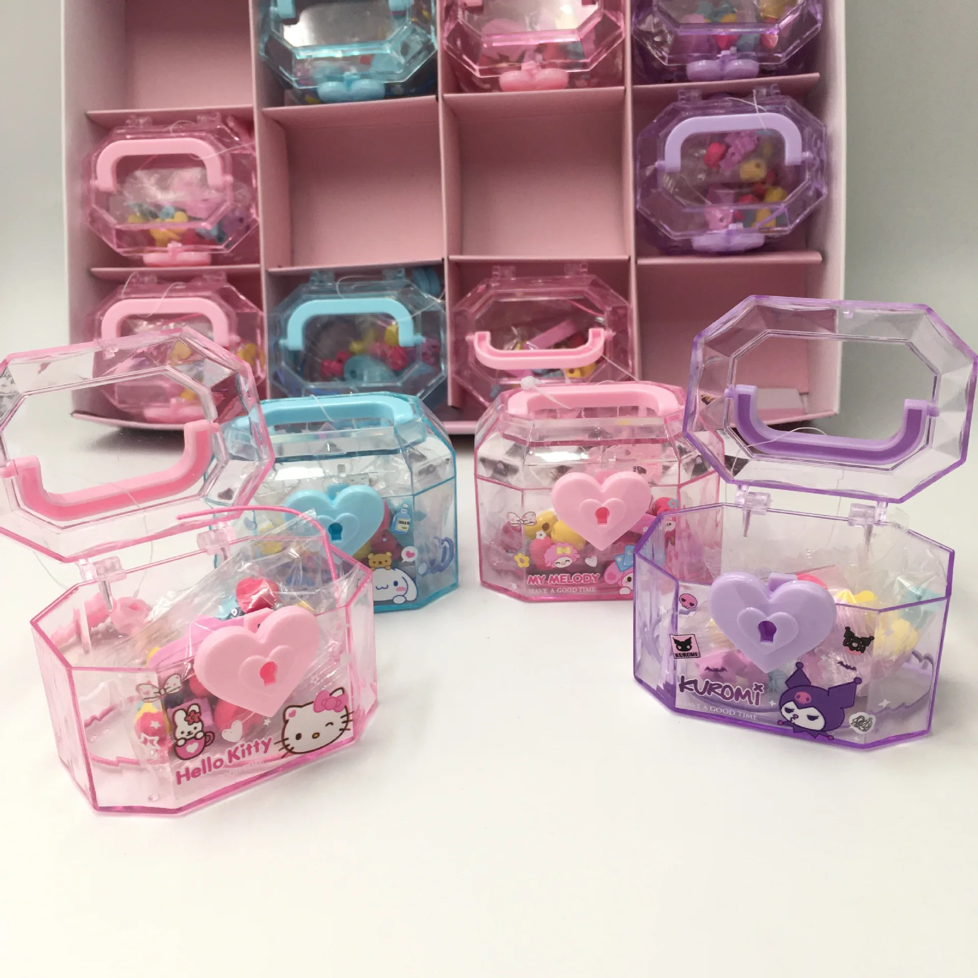Креативный органайзер HelloKitty коробка-органайзер ластик детские студенческие